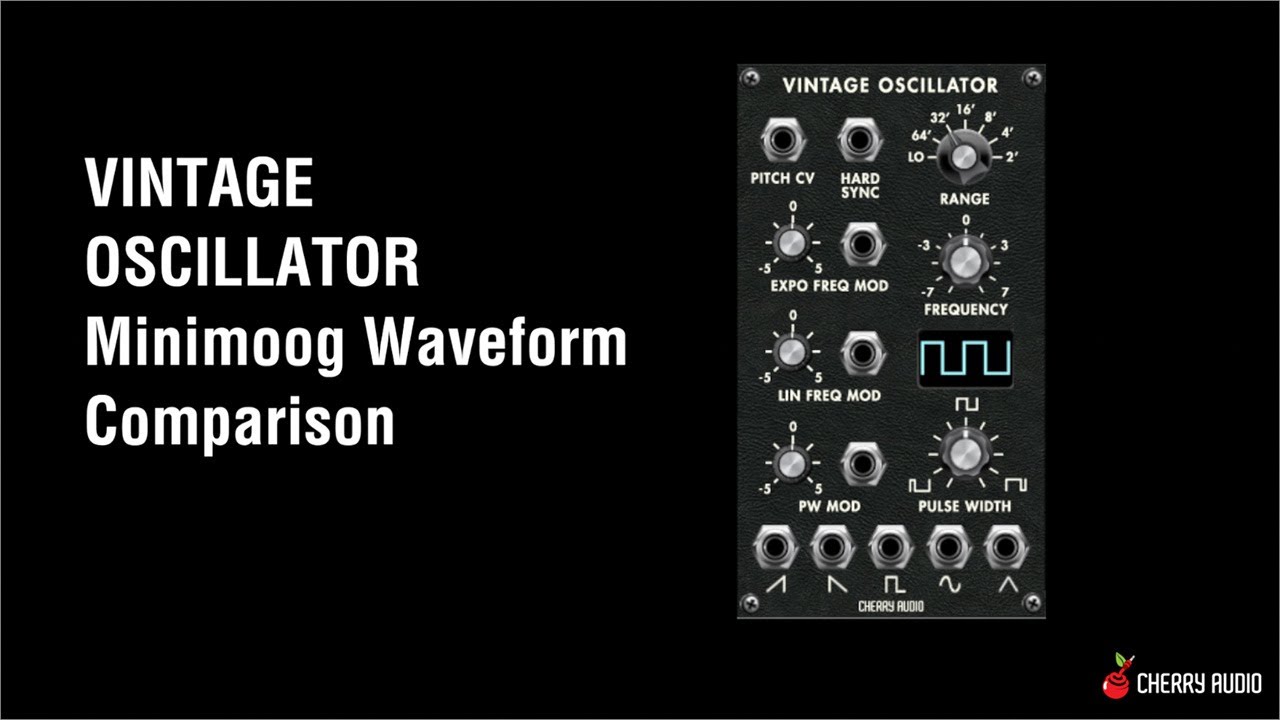 Cherry Audio Voltage Modular: Vintage Oscillator Module