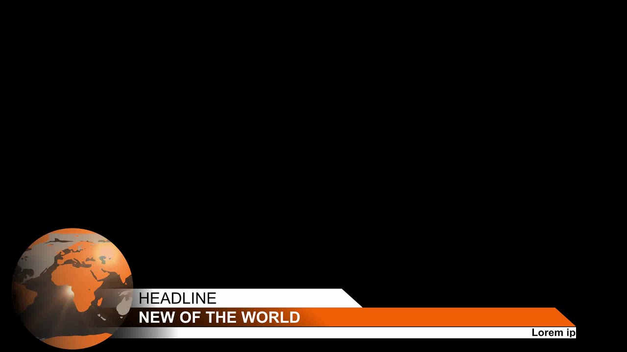 LOWER THIRDS TITULO ANIMADO XAML VMIX titulo animado