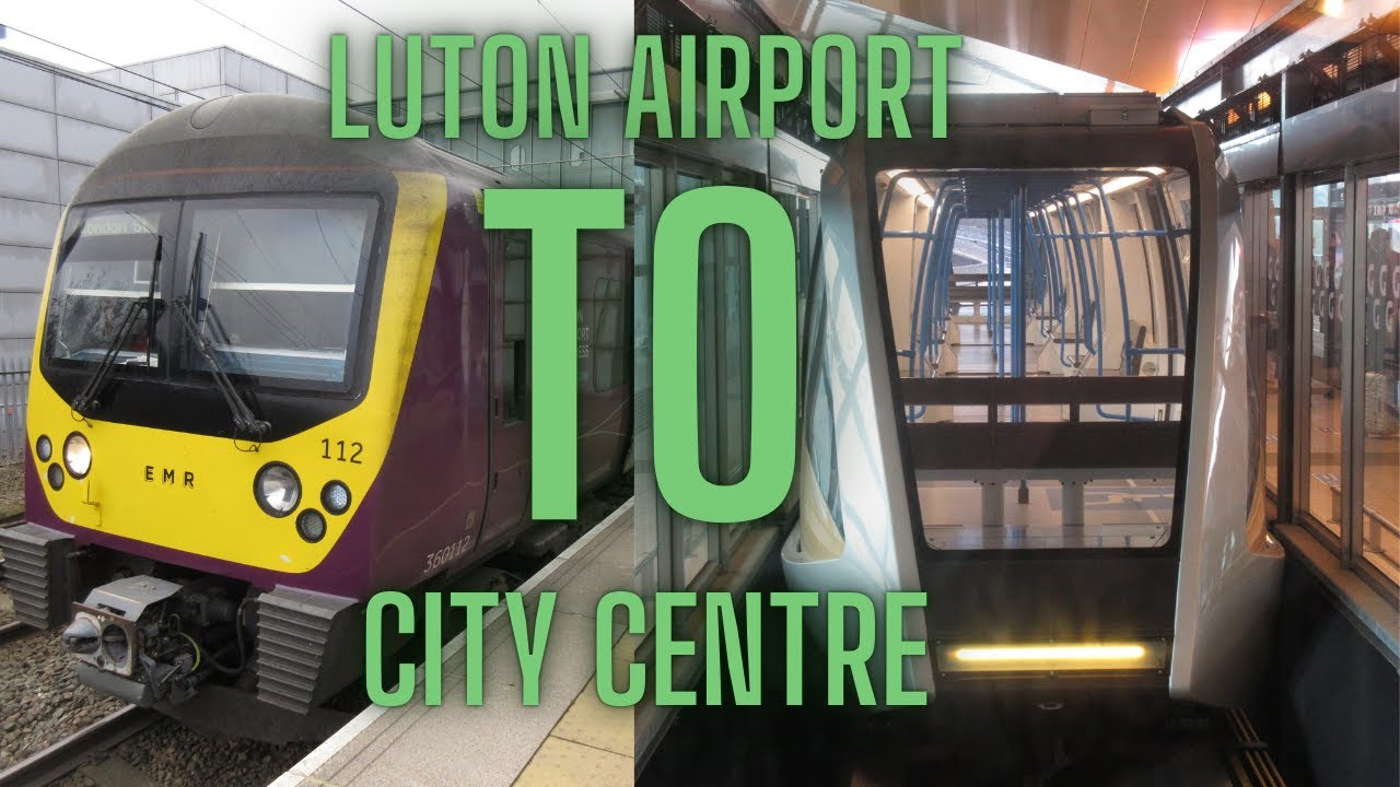 London Luton Airport to London City Centre by train
