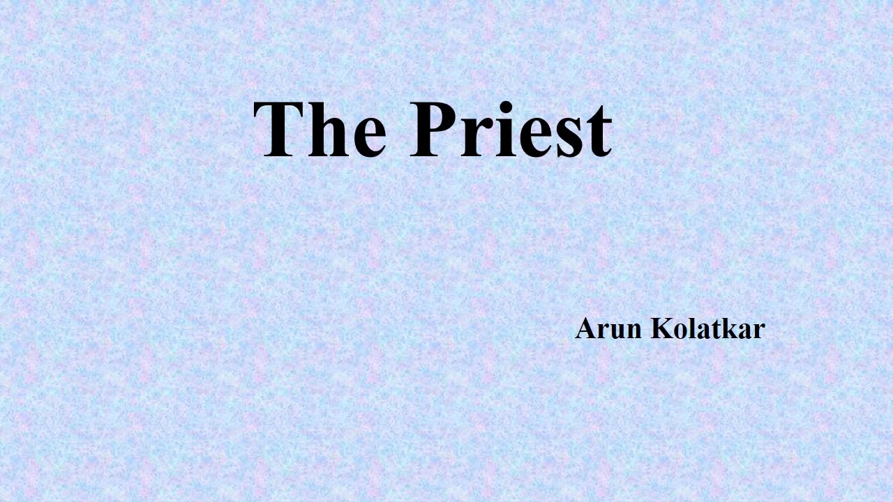 Arun Kolatkar's 