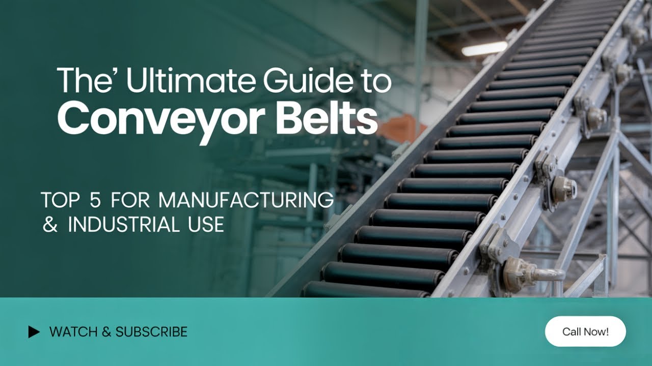 Incredible Industrial Conveyor Belts