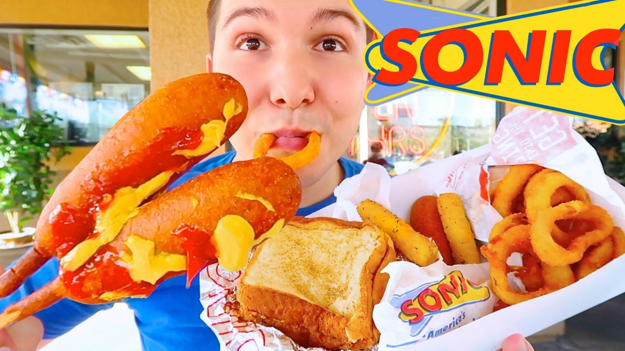 Sonic Drive-In • 3,000 Calories • MUKBANG
