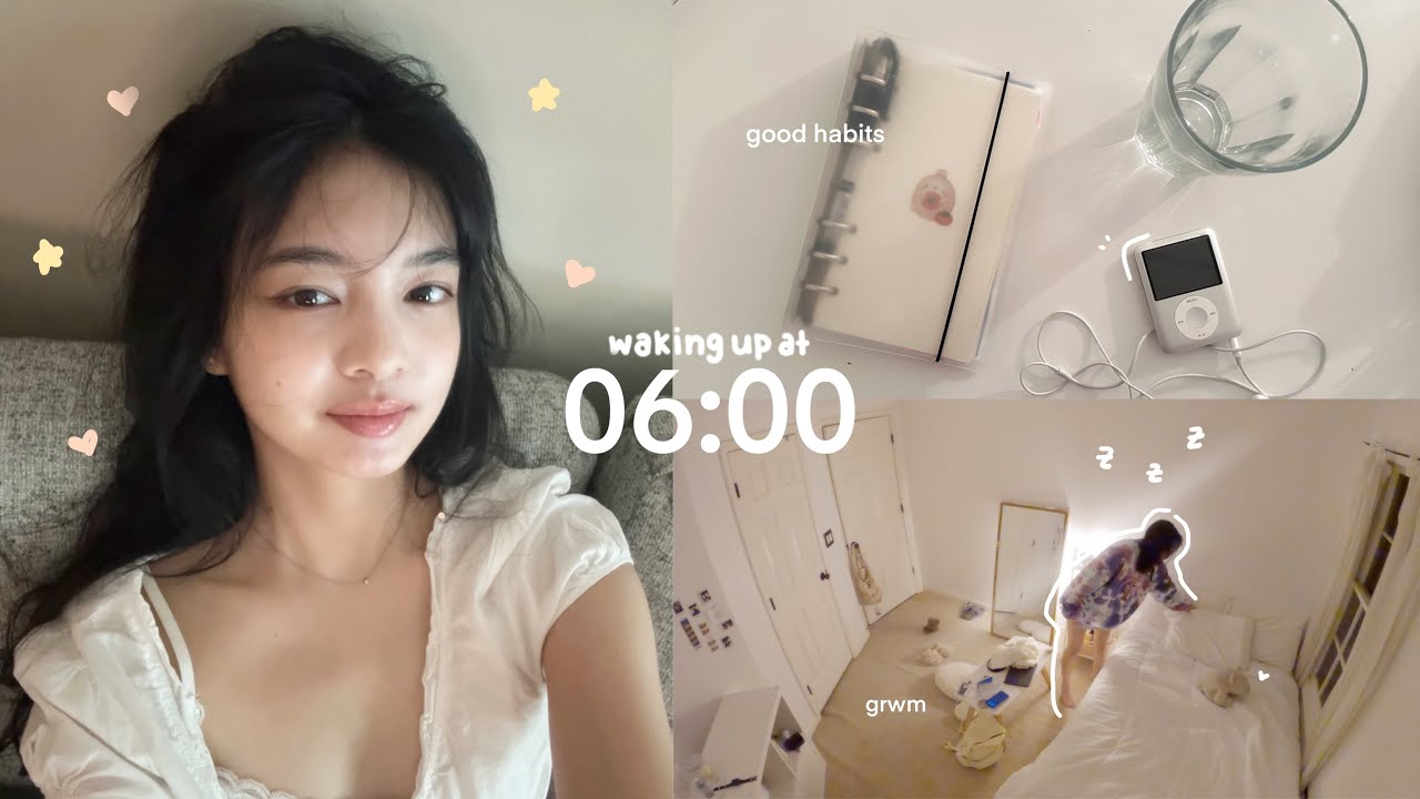 6 AM Productive Days: Daily Morning Habits, Lots of Cleaning, How to be Motivated & Disciplined GRWM