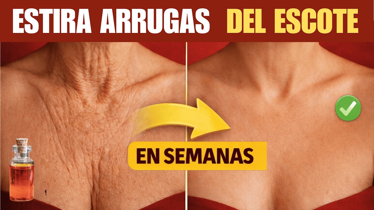 Dermatólogo revela: El Secreto de 4 Minutos para Piel Crepé Pecho