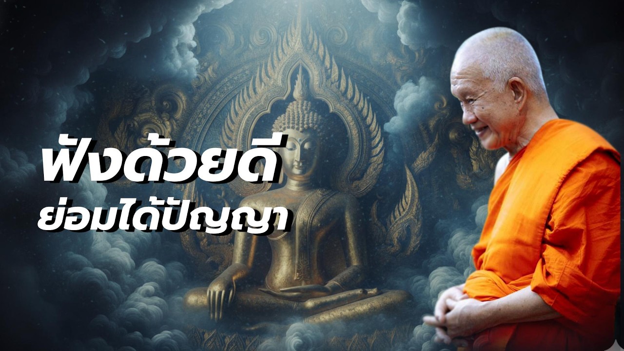 🔴 ฟังด้วยดีย่อมได้ปัญญา