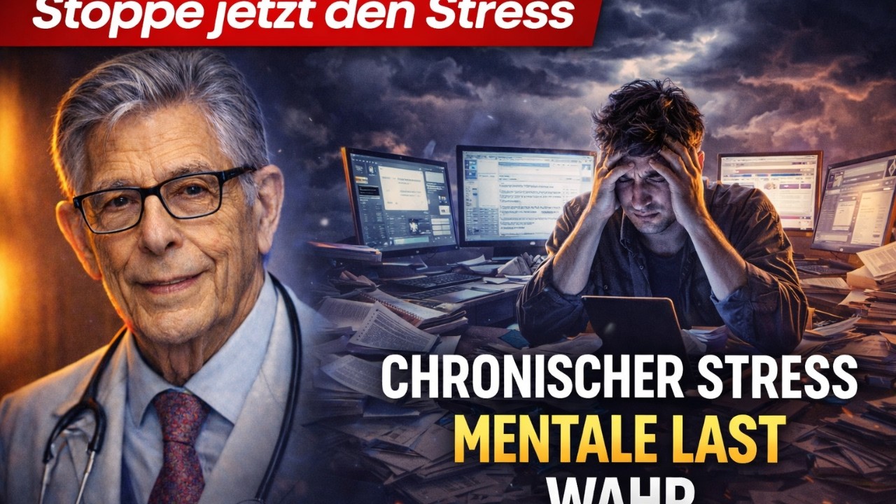 Dr  Norman Sartorius enthüllt Chronischer Stress zerstört mentale Gesundheit schneller als du denkst