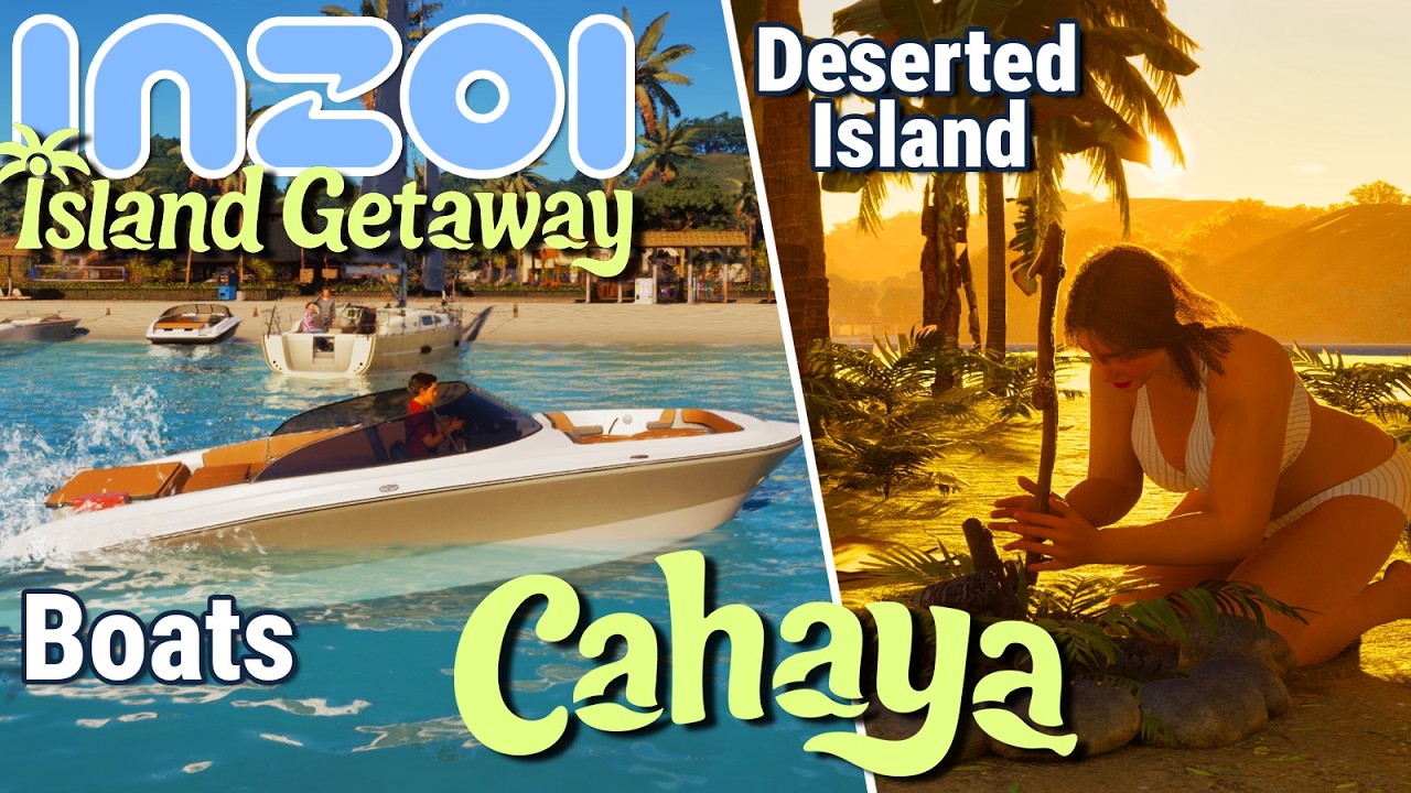 inZOI БЕСПЛАТНОЕ ДОПОЛНЕНИЕ: Cahaya Island Getaway | Курорты, дайвинг, наводнения и необитаемые о...