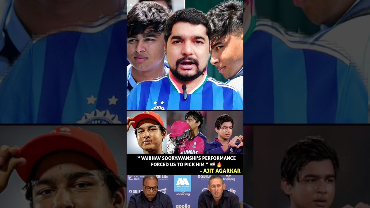 #VaibhavSooryavanshi Picked Himself Says Ajit Agarkar! #shortvideo #shorts #trending #viralshorts