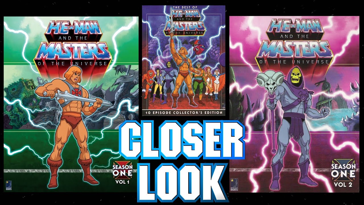 He-Man BCI Eclipse DVD Collection Closer Look - Part 1