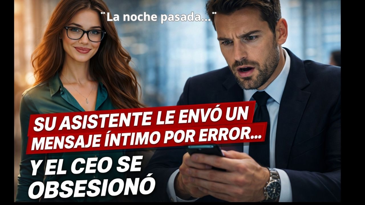 SU ASISTENTE LE ENVIÓ UN MENSAJE ÍNTIMO POR ERROR... Y EL CEO SE OBSESIONÓ. TE VA ENCANTAR!