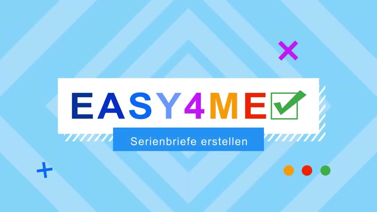 Easy4Me.info - Word &ndash; Serienbriefe erstellen