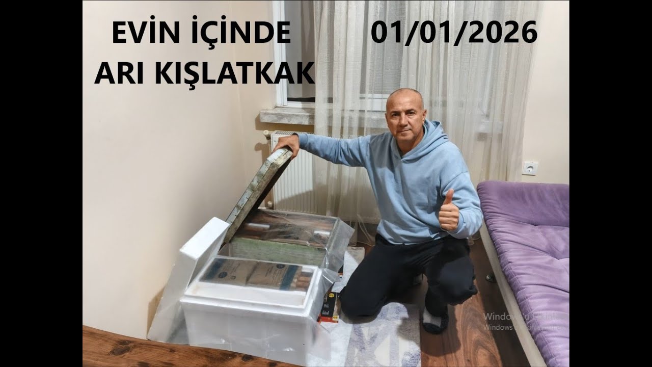 EVİN İÇİNDE ARI KIŞLATMAK. 01.01.2026