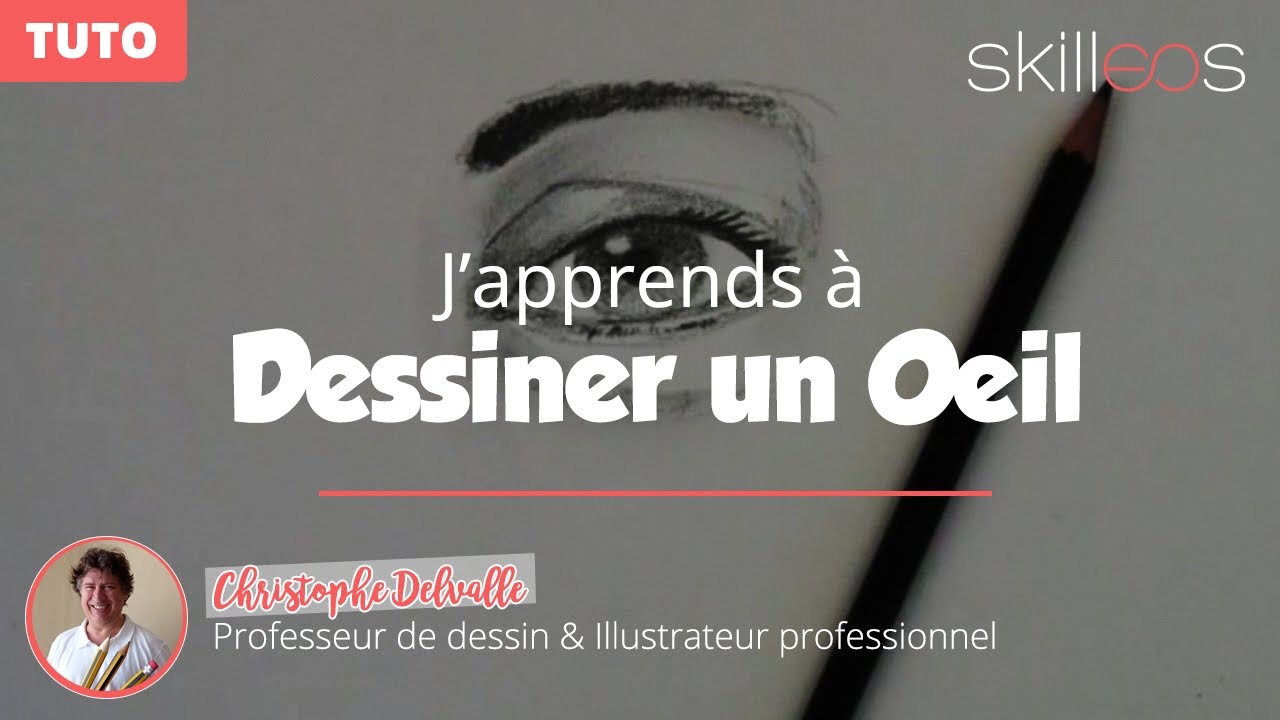 [TUTO] J'apprends à dessiner des yeux réalistes (Dessin d'œil facile)