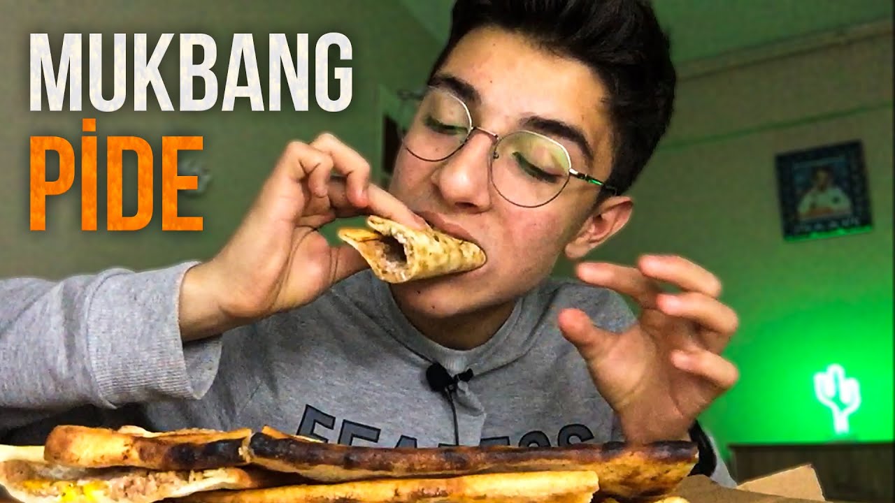Pide Mukbang ! Mukbang Türkçe