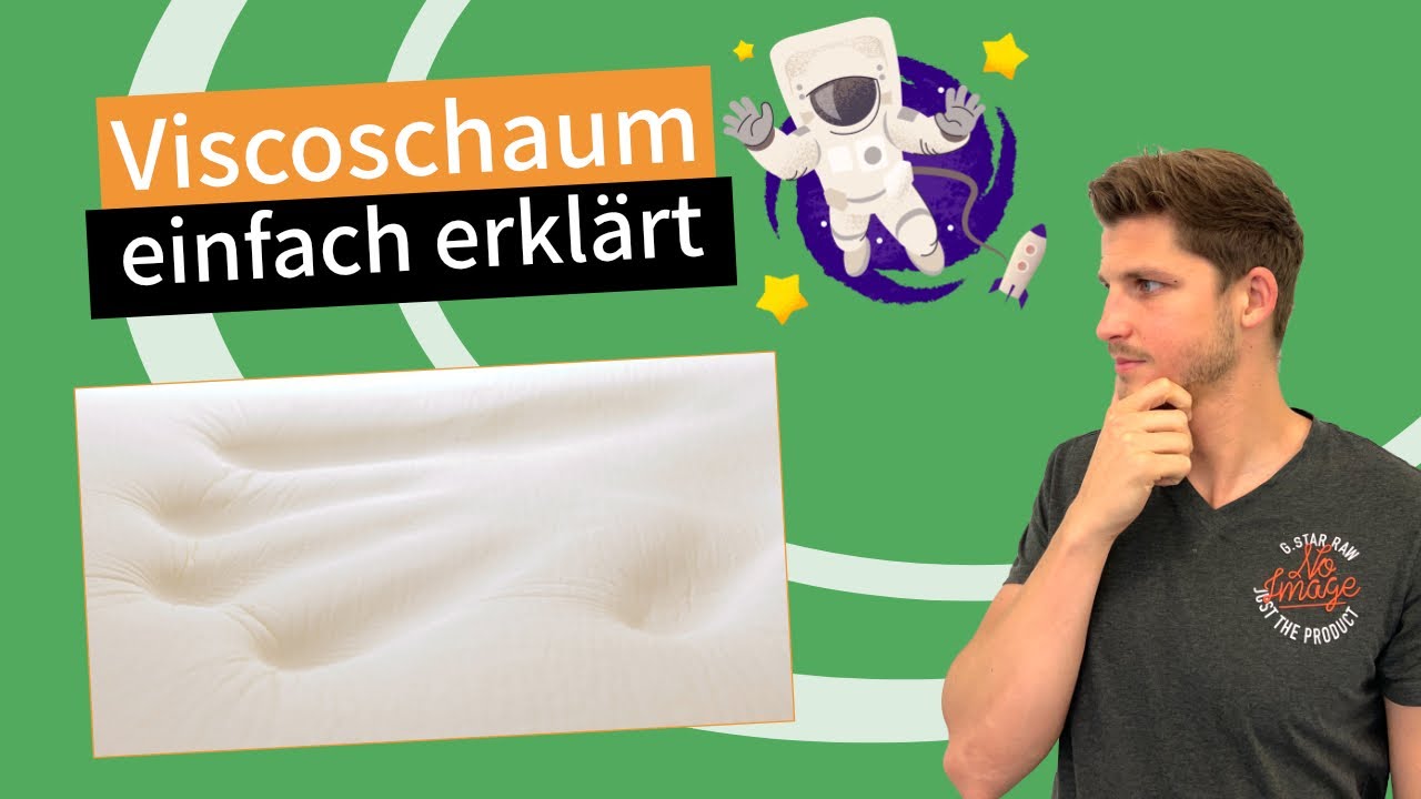 Viscoschaummatratze einfach erklärt & worauf Du achten musst ✅