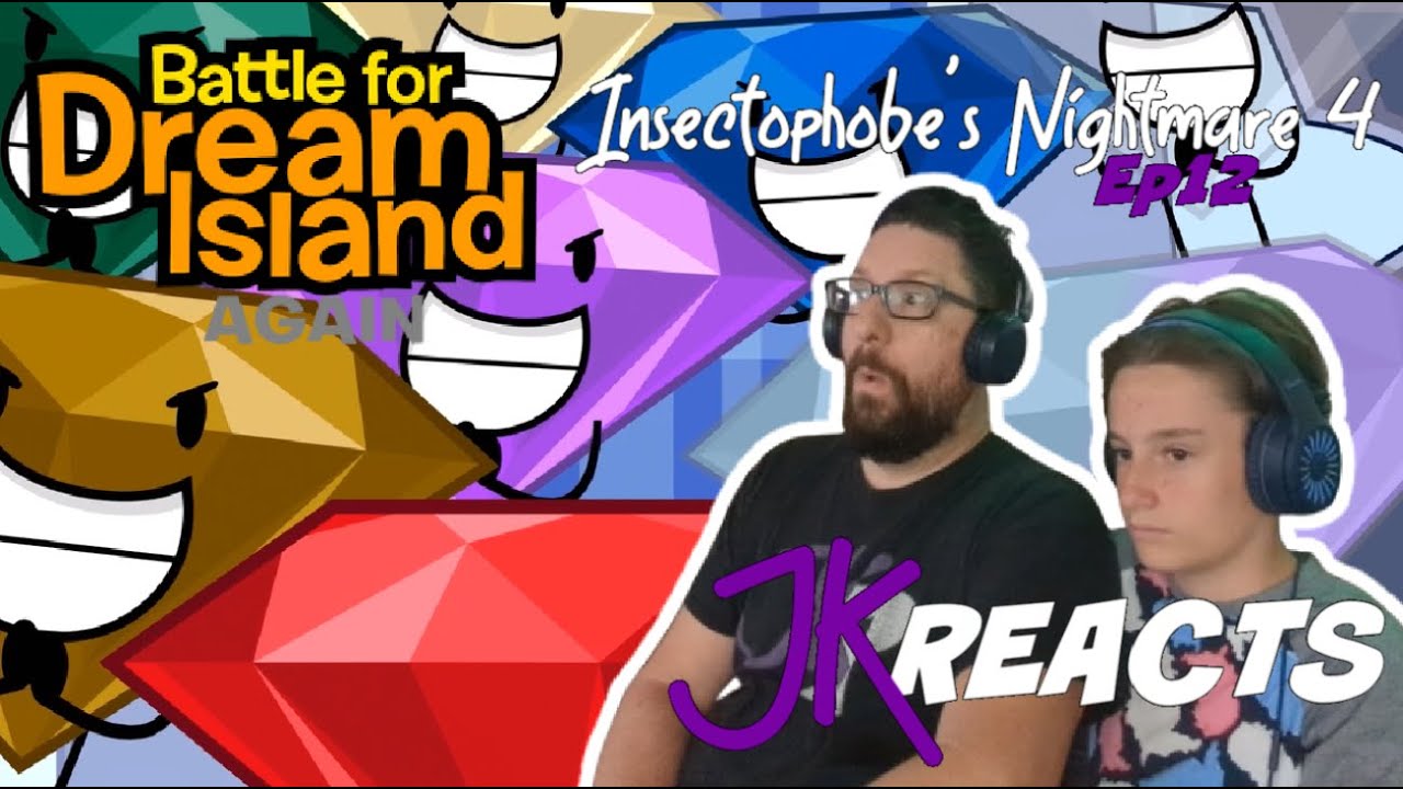 BFDIA Battle for Dream Island AGAIN REACTION Episode 12: Insectophobe's Nightmare 4
