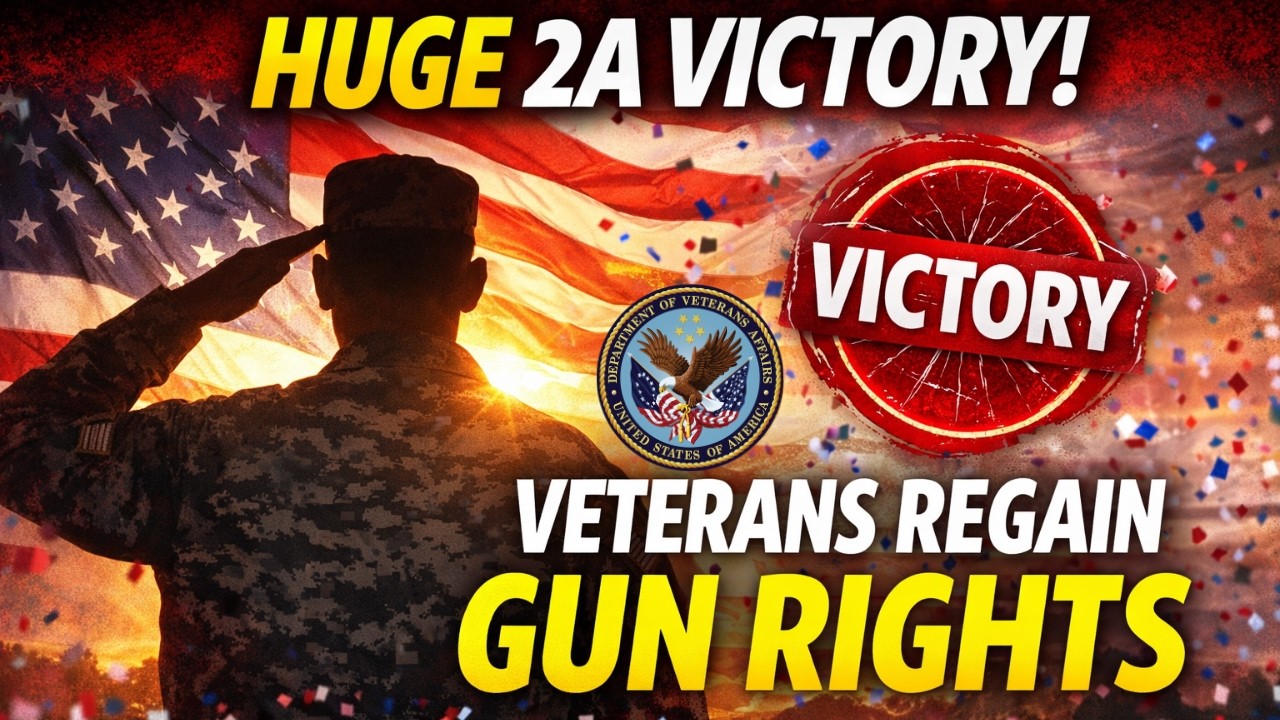 HUGE 2A WIN: VA Reversal Returns Gun Rights To Veterans