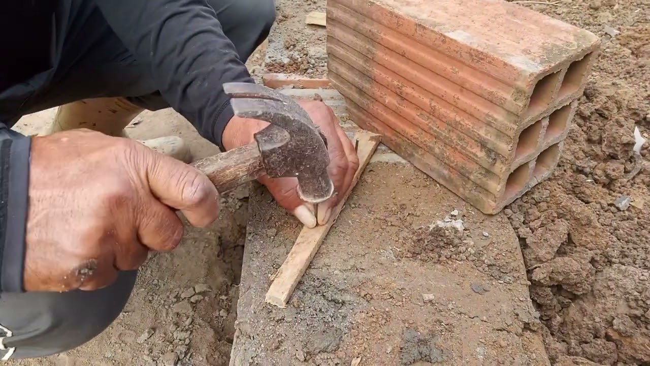 Mostrando as técnicas na obra que aprendi na prática 