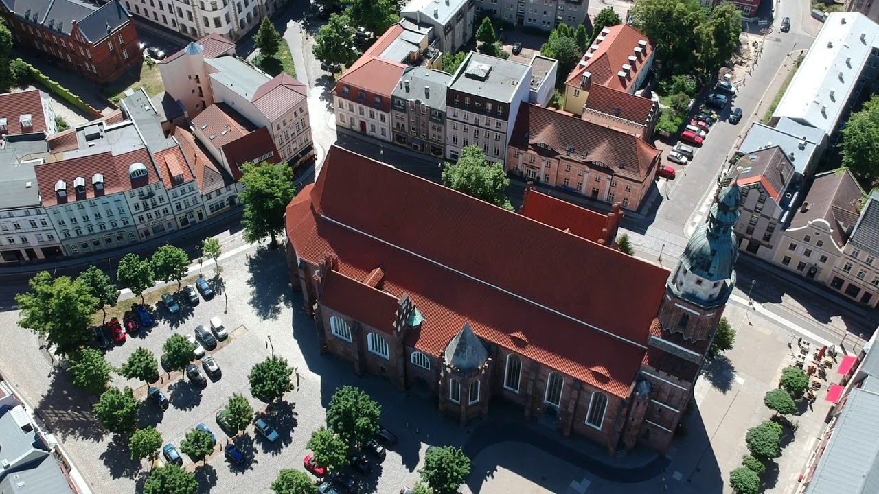 Cottbus von oben 2018