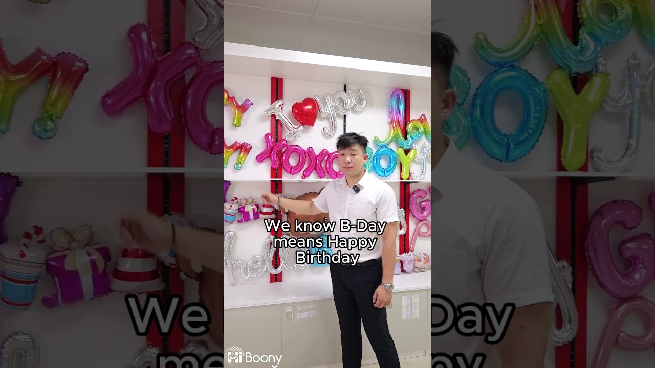 Do you know what foil balloon XOXO means? Tell me! 😆#foilballoon #funny #xoxo #coldknowledge
