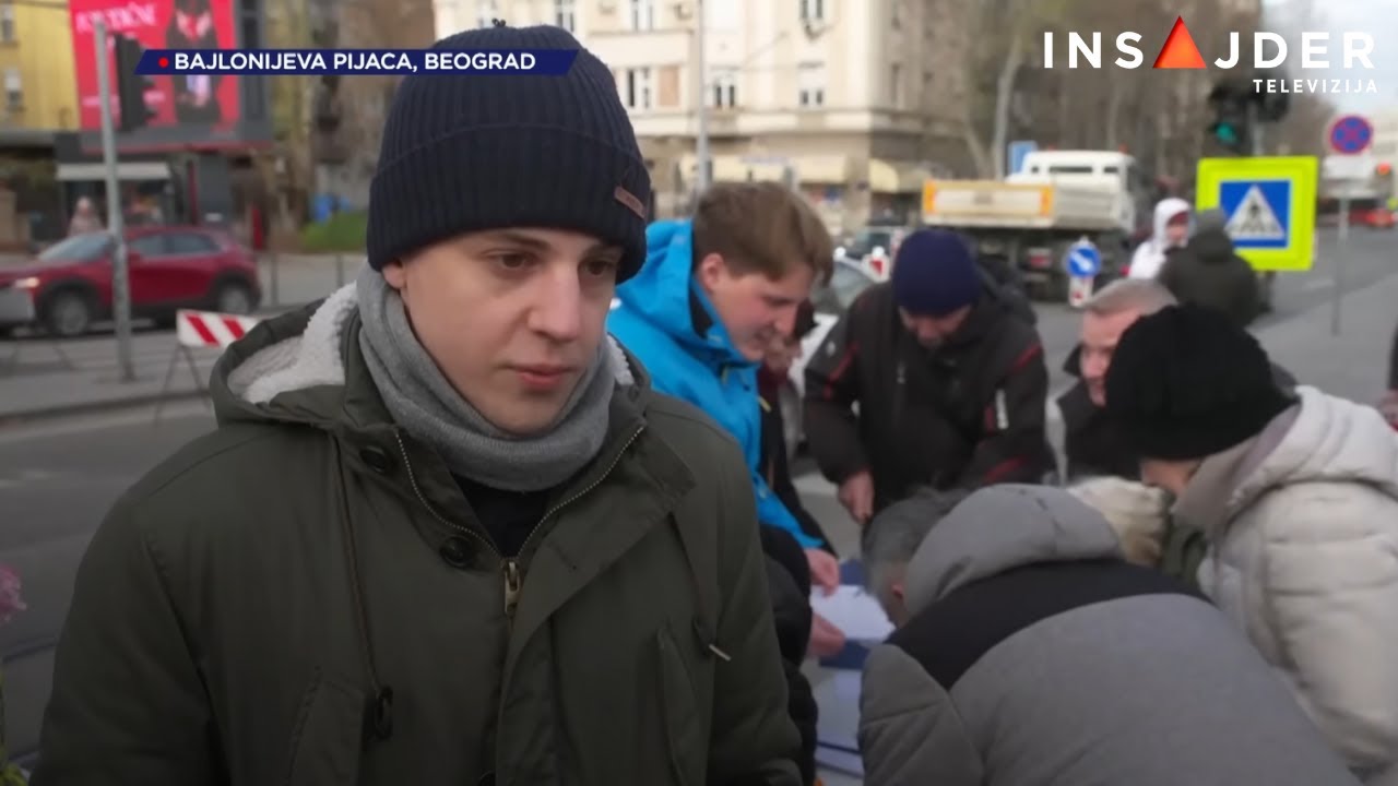 Student tokom akcije &ldquo;Raspi&scaron;i pobedu&rdquo;: Ovaj potpis podr&scaron;ke je prelazak na novi način borbe