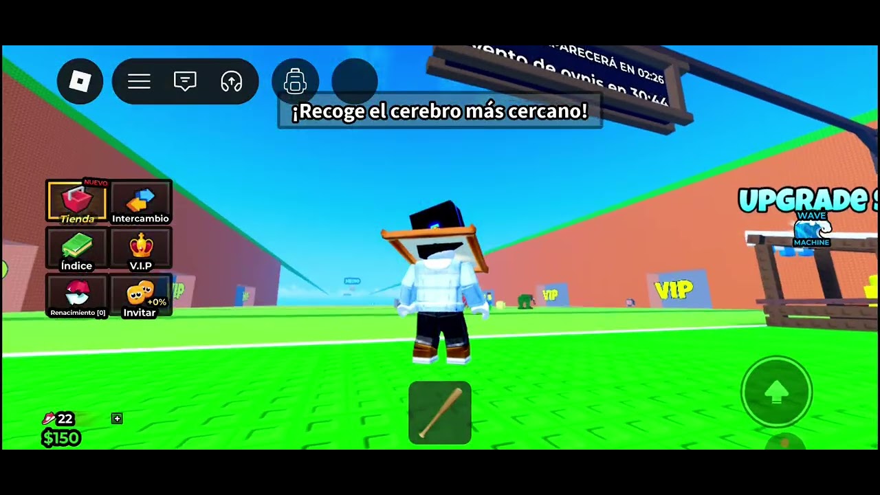 Jugando escapa del tsunami por brainrots
