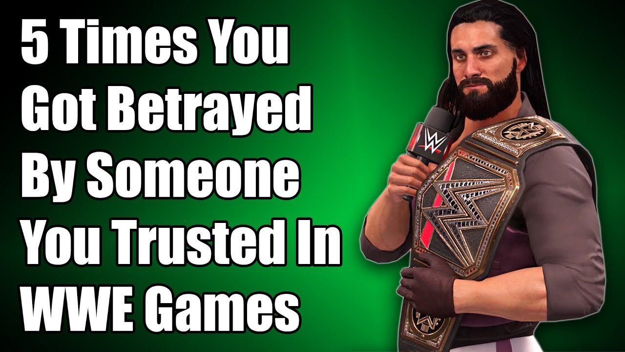 5 случаев, когда вас предал тот, кому вы доверяли в играх WWE