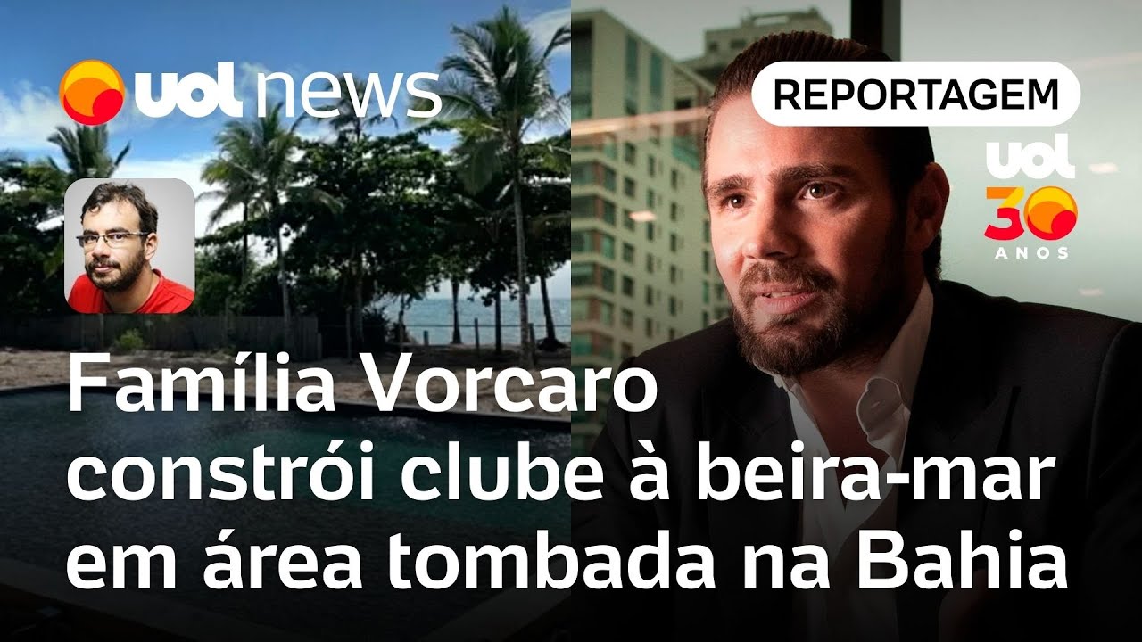 Família Vorcaro, do Banco Master, ergue clube à beira-mar sem autorização em área tombada | Madeiro