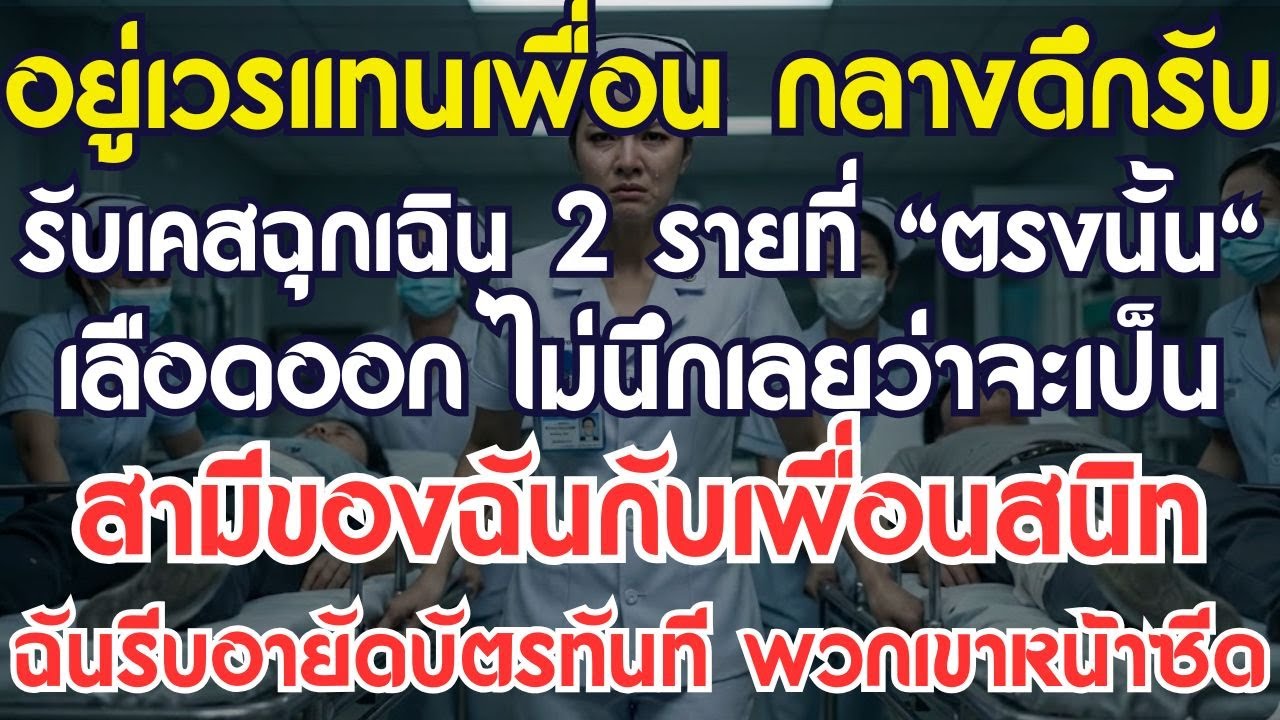 เข้าเวรแทนเพื่อน กลางดึกเจอเคสฉุกเฉินเลือดออก 