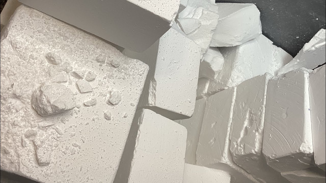 Gym Chalk Mass Crush | Gym Chalk Crush | 50+ Fresh Blocks | Oddly Satisfying | ASMR