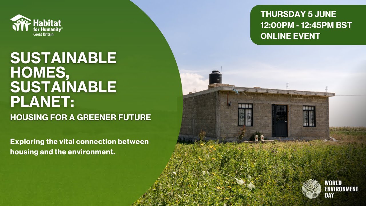 Sustainable Homes, Sustainable Planet: World Environment Day 2025 Webinar