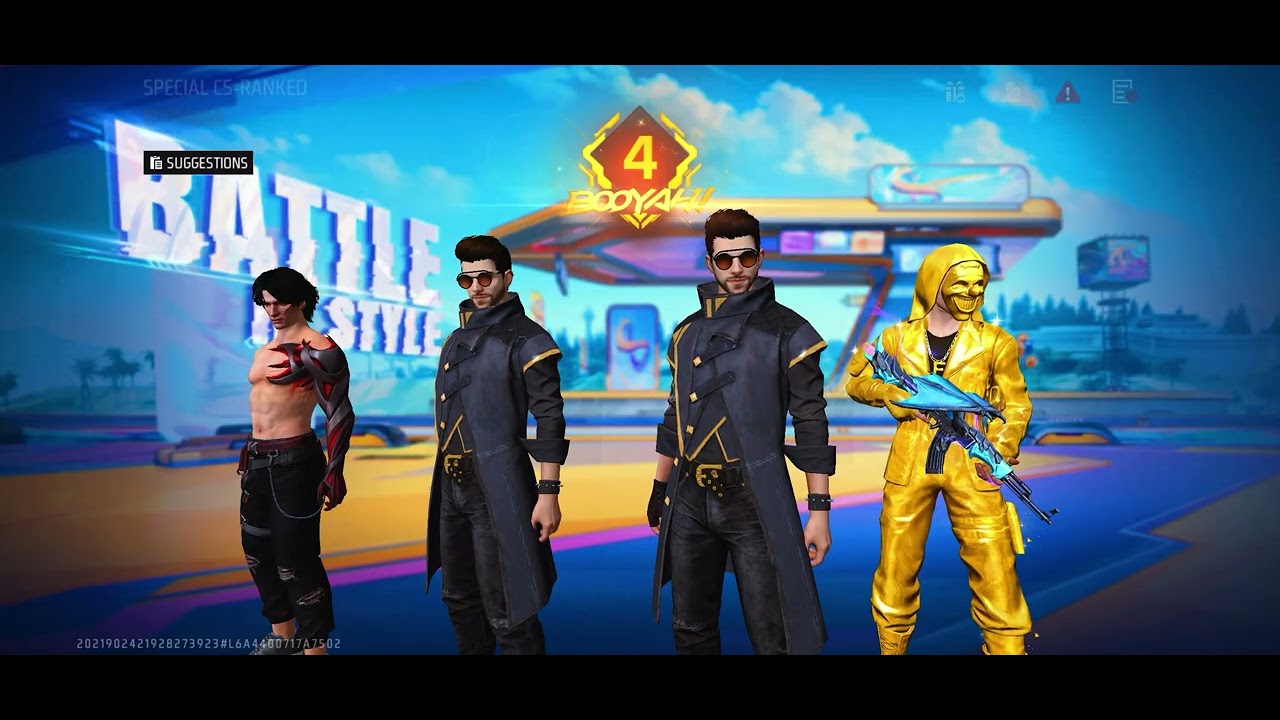 playing free fire after 6-7 months