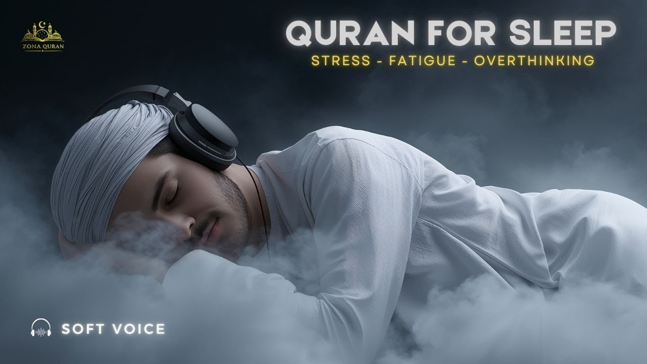 Soothing Quran Recitation for Deep Sleep 😴 | Heal Your Heart, Remove Worries & Find Peace | M.Hisham