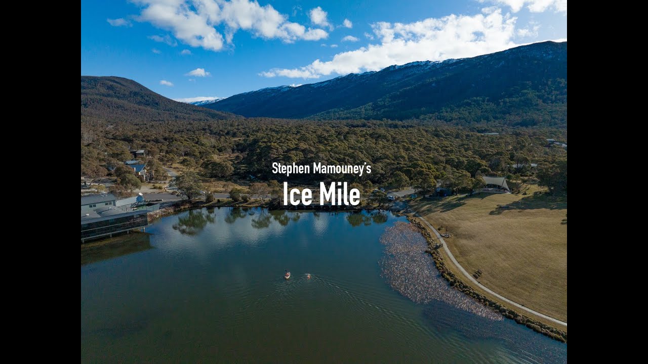 Ice Mile Swim - Stephen Mamouney Thredbo 2022