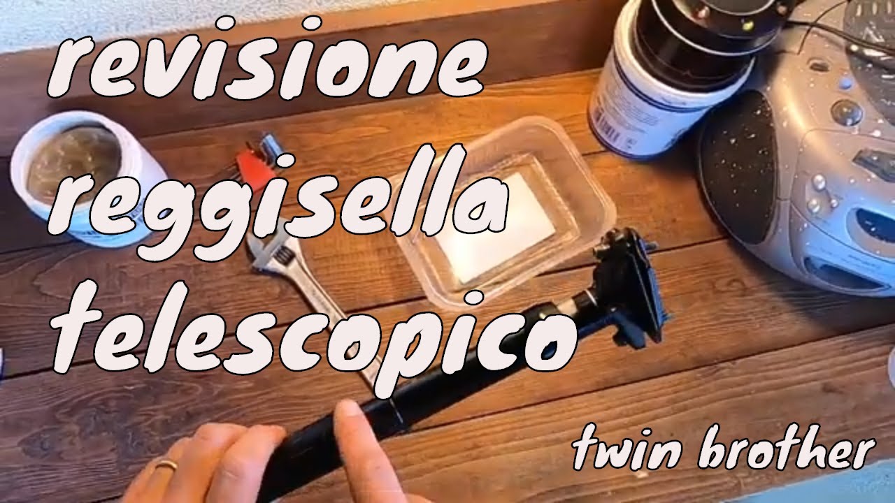 REVISIONE REGGISELLA TELESCOPICO Giant Contact  ITA  ( leggete ⬇️ )