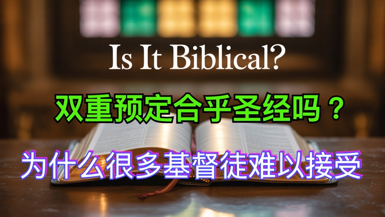 双重预定合乎圣经吗？为什么很多基督徒难以接受？Is Double Predestination Biblical? Why Is It Hard for Christians to Accept?