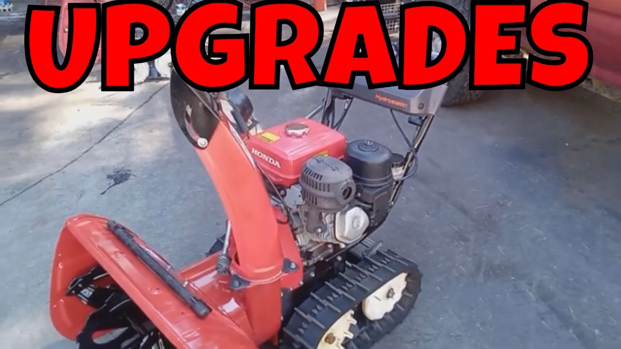 How I Restored My Honda HS928 Snowblower And  Upgrades !
