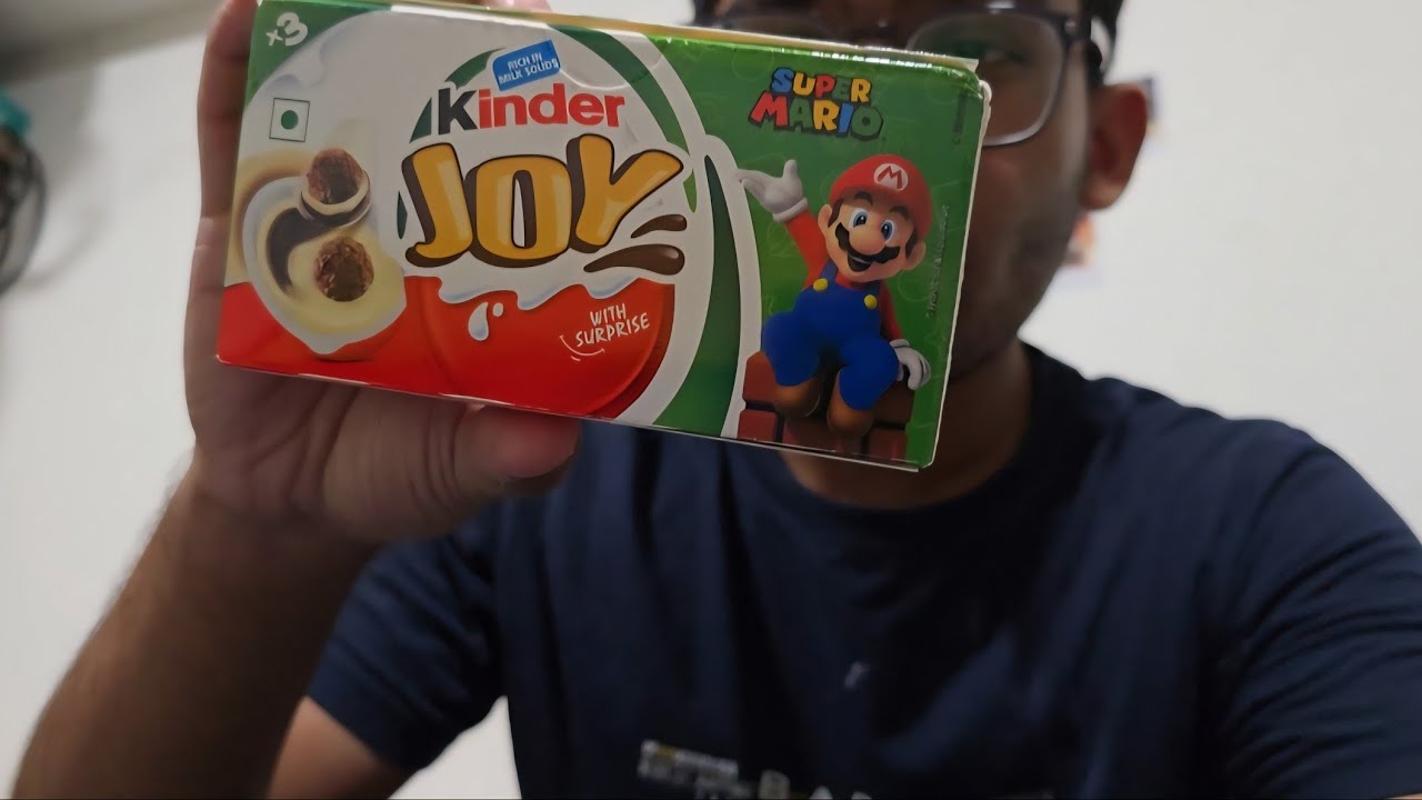 Unbox Super mario Kinder joy 😉🤯 