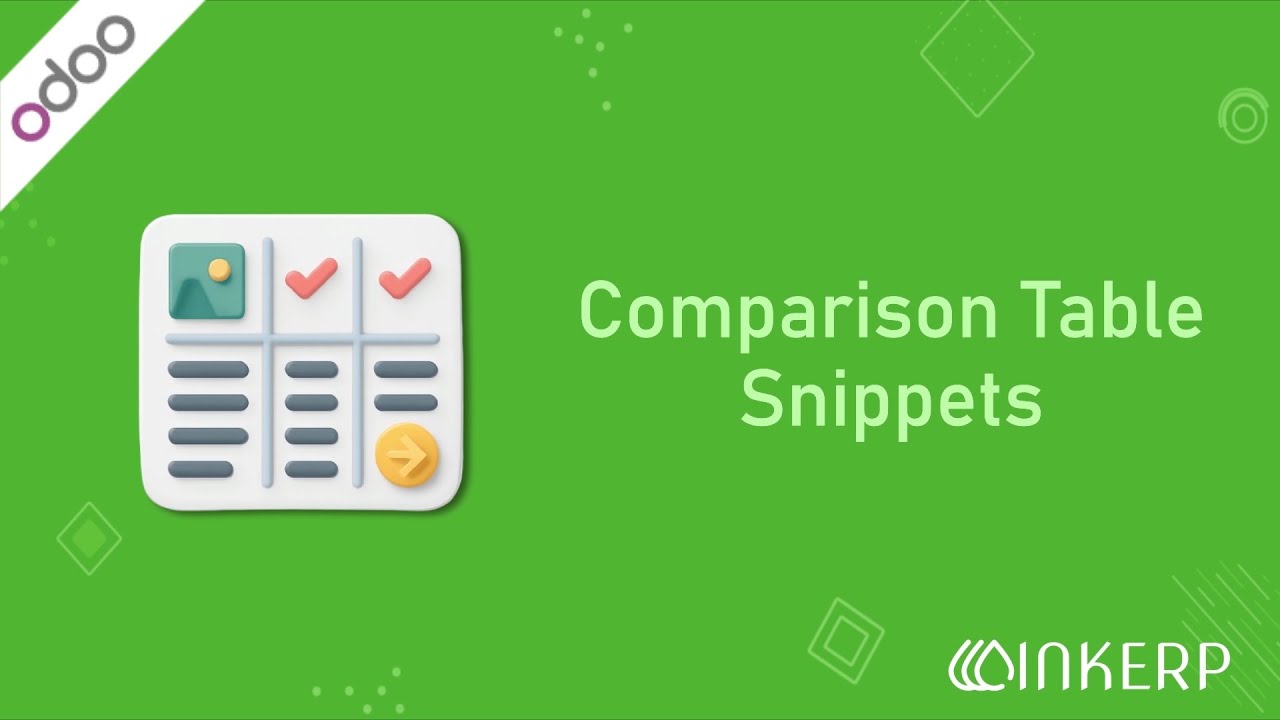 Comparison Table Snippets || INKERP