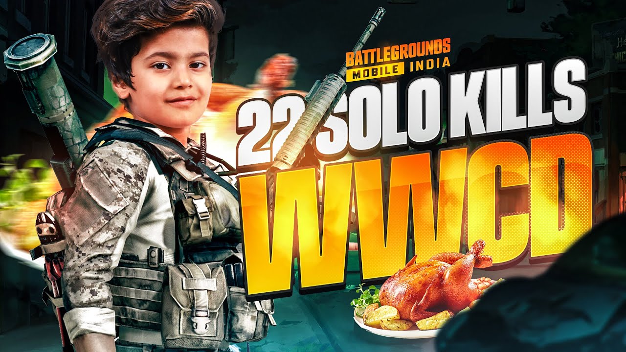 22 SOLO KILLS 🐔 Chicken Dinner - RUSH Gameplay || BGMI Stream Highlight