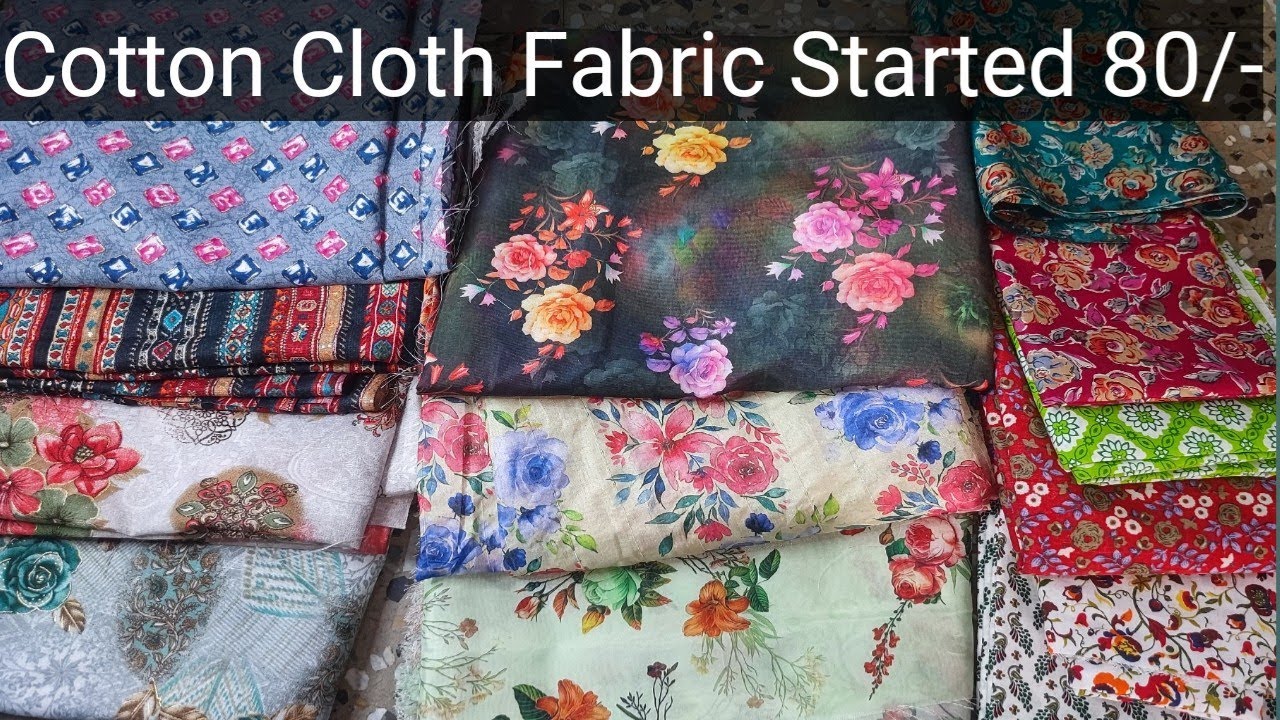 Cotton Cloth fabric 80/-started #training #onlineshopping #trending #bagsonline #fashion #bag #home 
