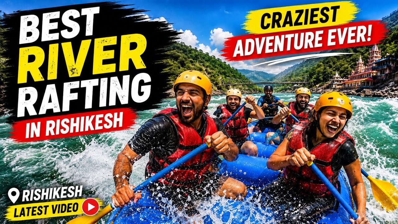 Best River Rafting In Rishikesh Latest Video / Craziest Adventure Ever / Rishikesh River Rafting