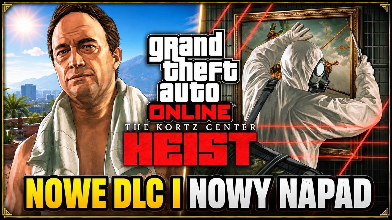 NOWY NAPAD W GTA ONLINE! 💰 Nowe informacje! - Kortz Center Heist