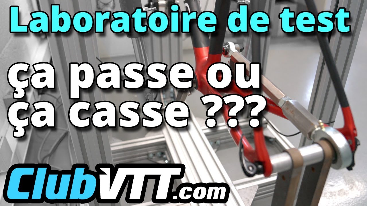 ça casse ou ça passe ? Laboratoire de test de résistance des cadres,  chez Origine Cycles - 693