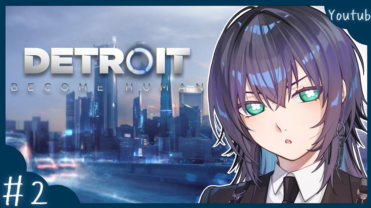 🦋Detroit: Become Human🦋#02 こんにちはデトロイト警察だ！
