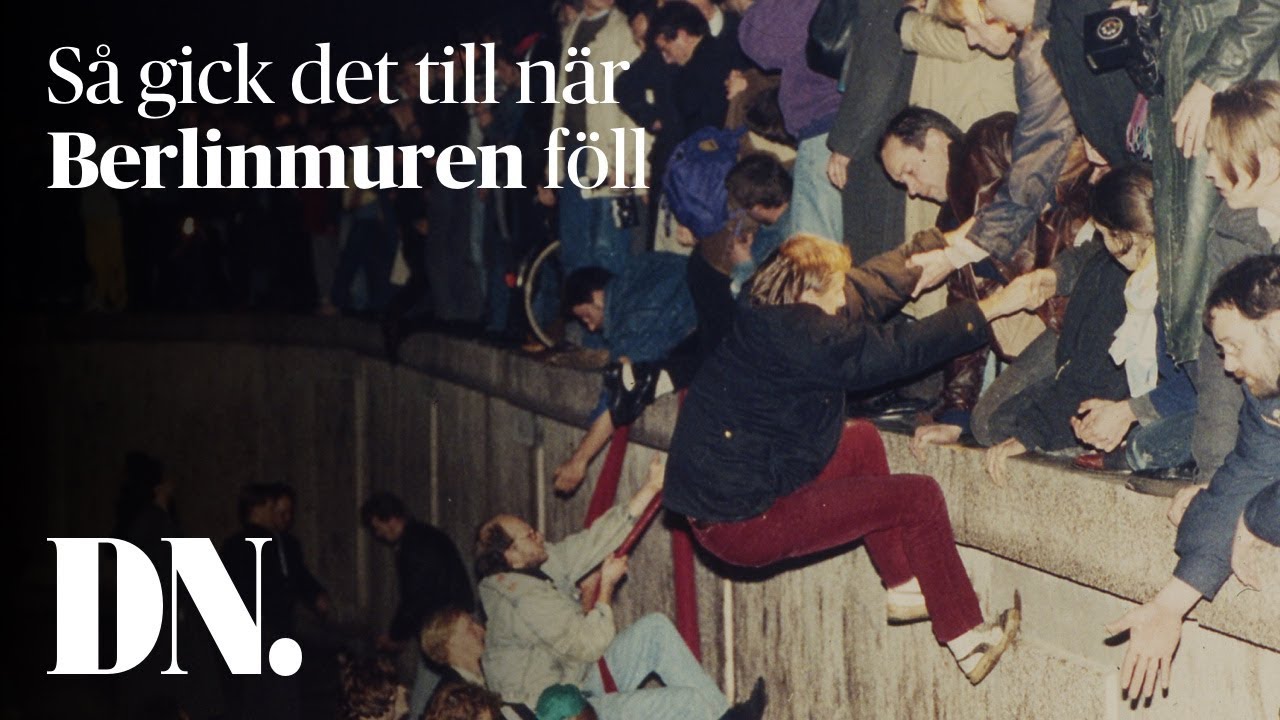 Så gick det till när Berlinmuren föll