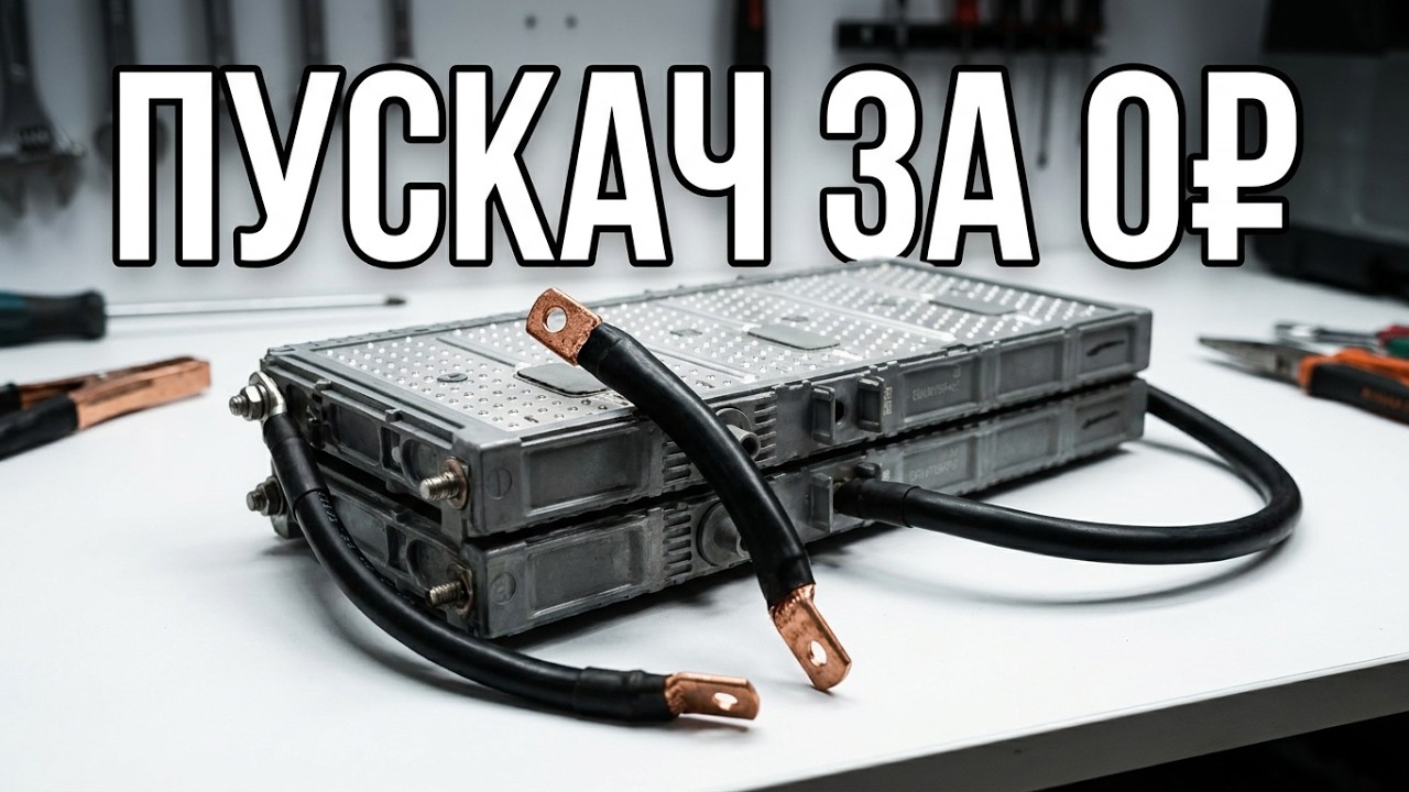 Лучший самодельный джамп стартер - The best DIY jump starter