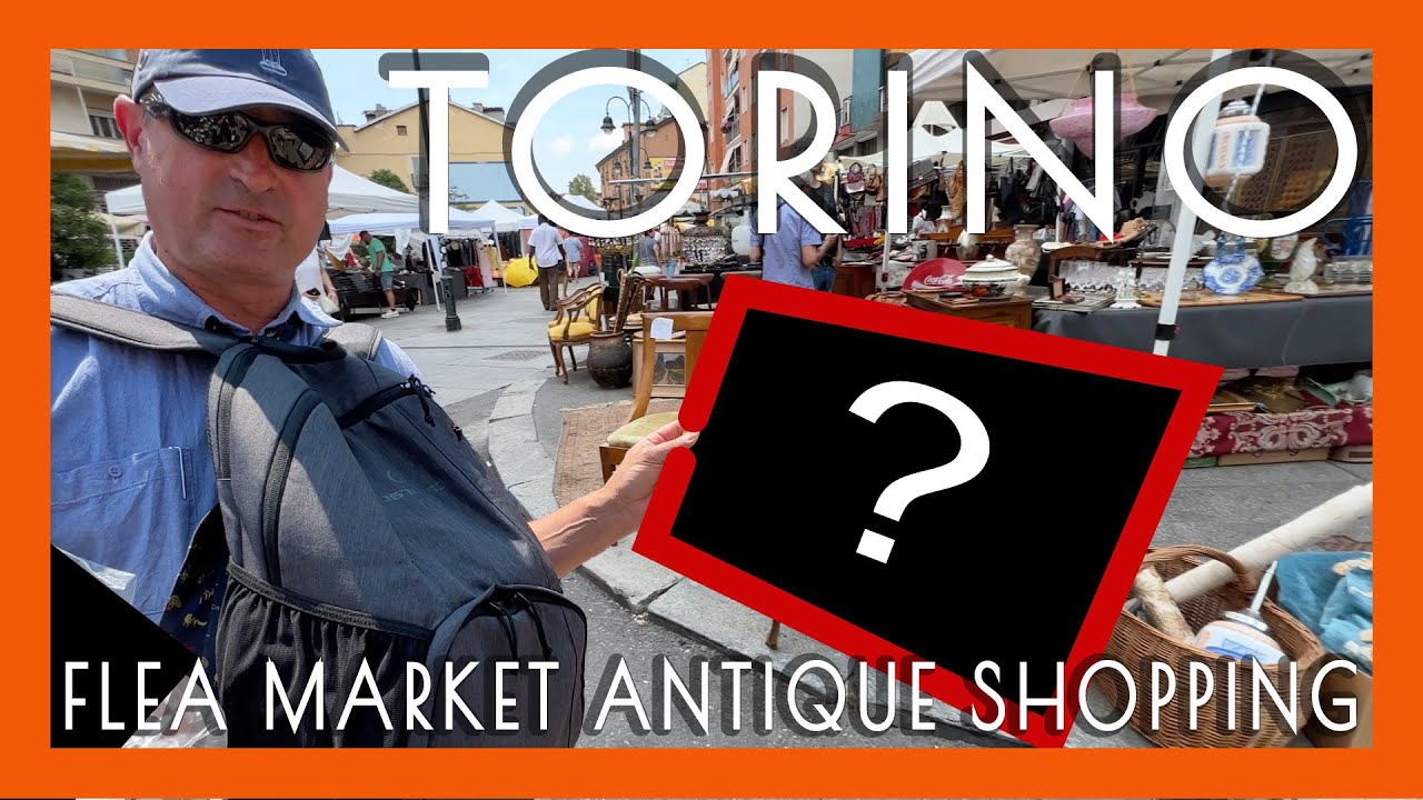 Flea Market Antique Shopping - What Did He Buy? + Torino Haul!