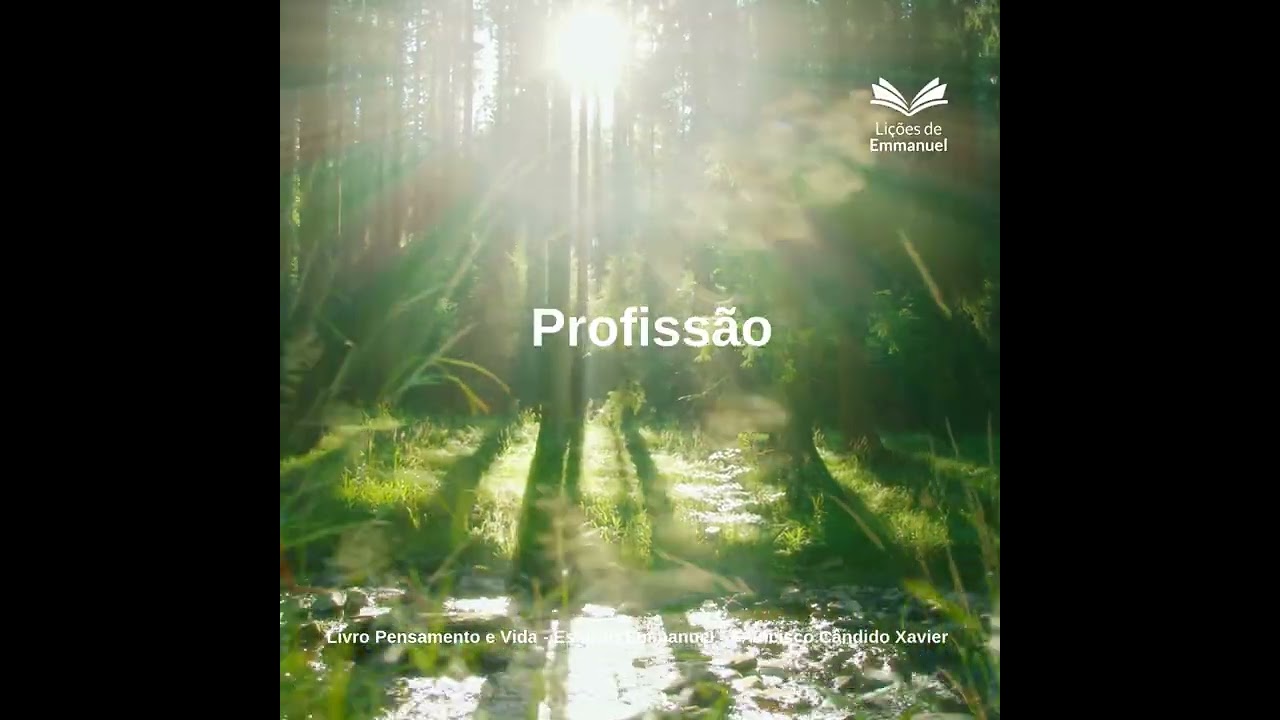 Pensamento e Vida - Cap. 17 -  Profissão
