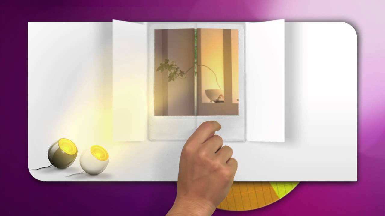 Philips Lighting tutorial LivingColors